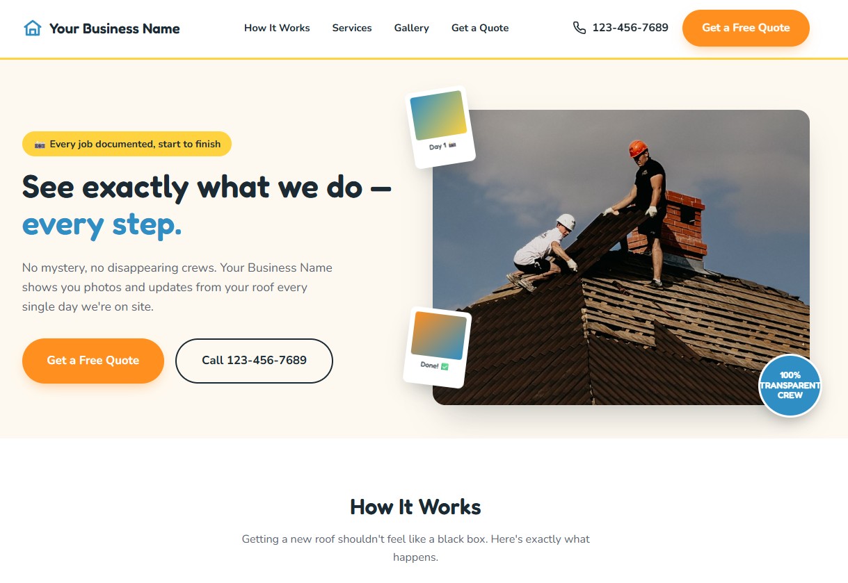 CrewCam Roofing preview