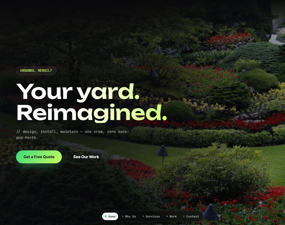 ReThink Landscaping preview