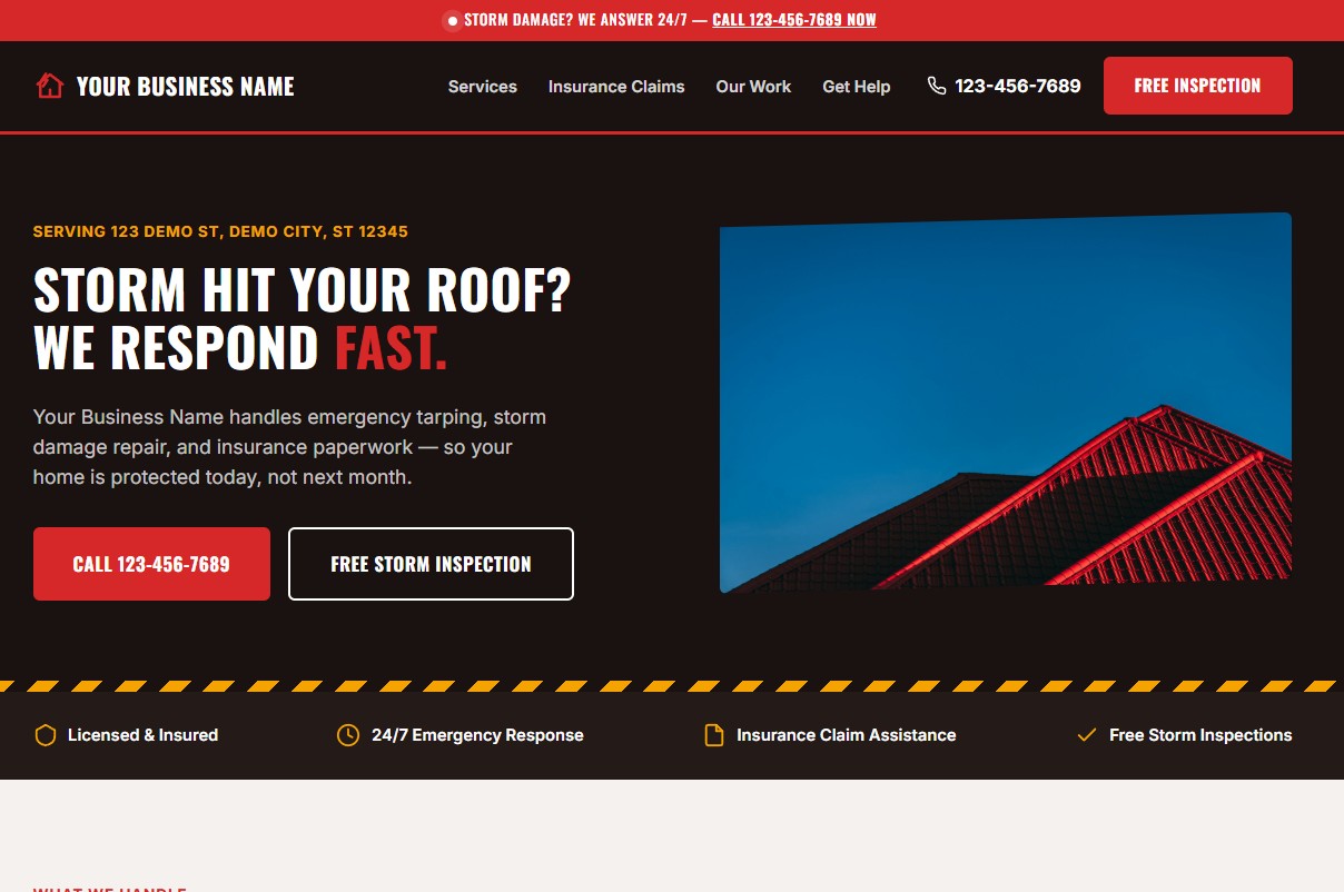 StormShield Roofing preview